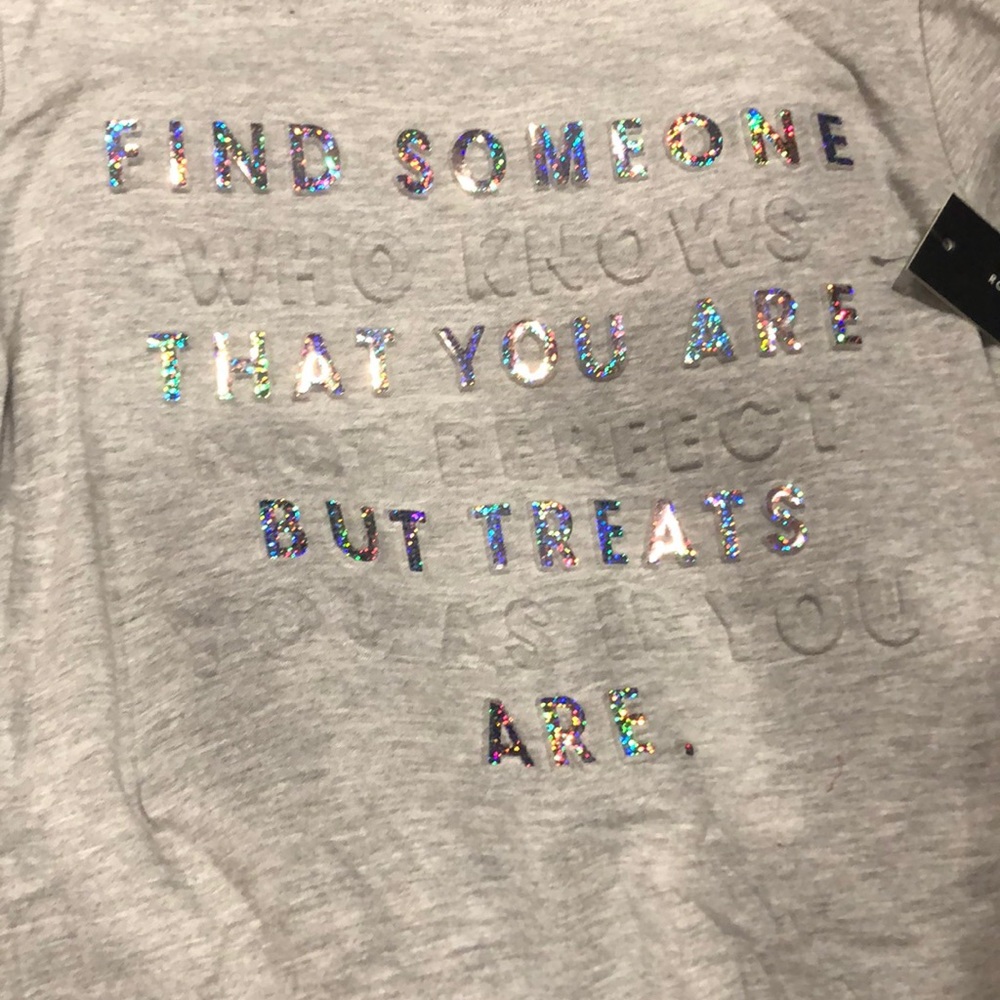 Grey short sleeve Tee